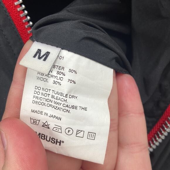 Ambush Black Green pocket full zip jumpsuit - Picture 8 of 11